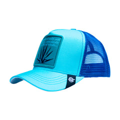 Gorra "Mezcal a Besitos" - Edición Agave Azul