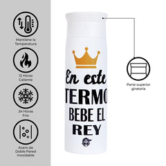 EN ESTE TERMO BEBE EL REY