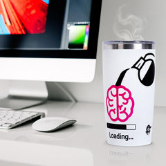 TERMO CAFÉ CARGANDO