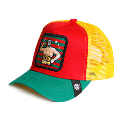 Luchador green yellow Cap V2 