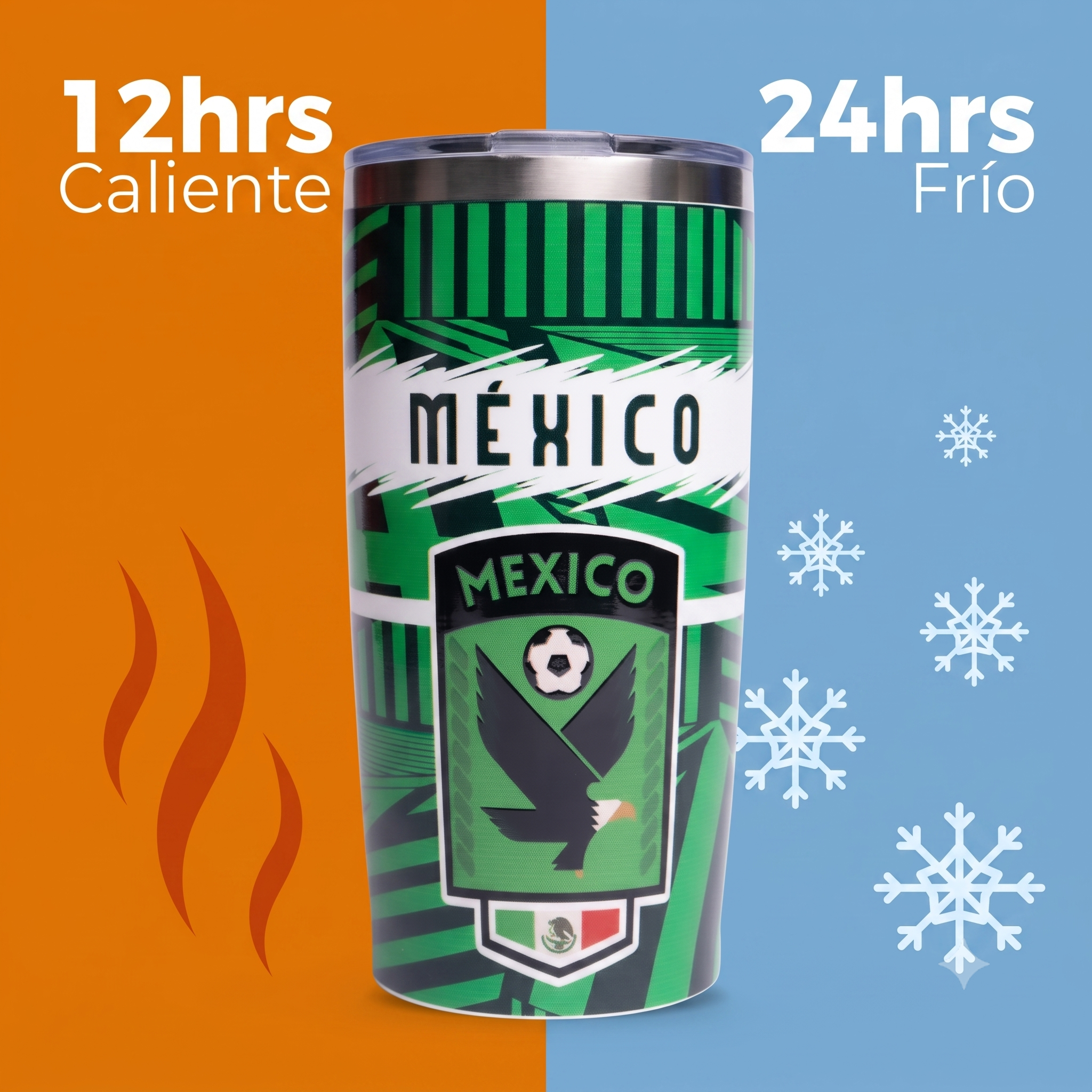 Termo México Águila