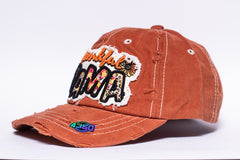 GORRA MAMÁ AGRADECIDA NARANJA