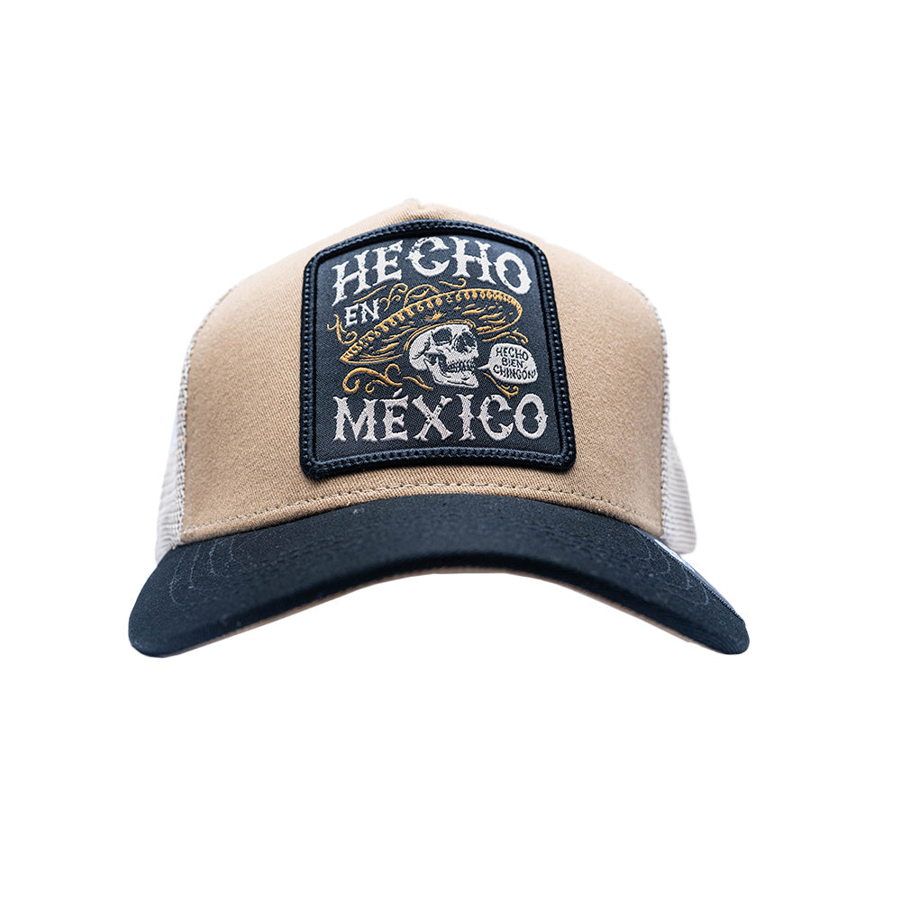 GORRA HECHO EN MÉXICO CALAVERA