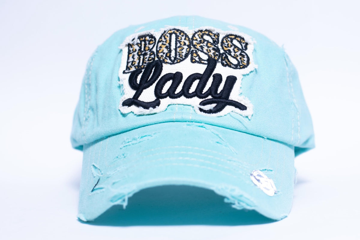 GORRA BOSS LADY AZUL