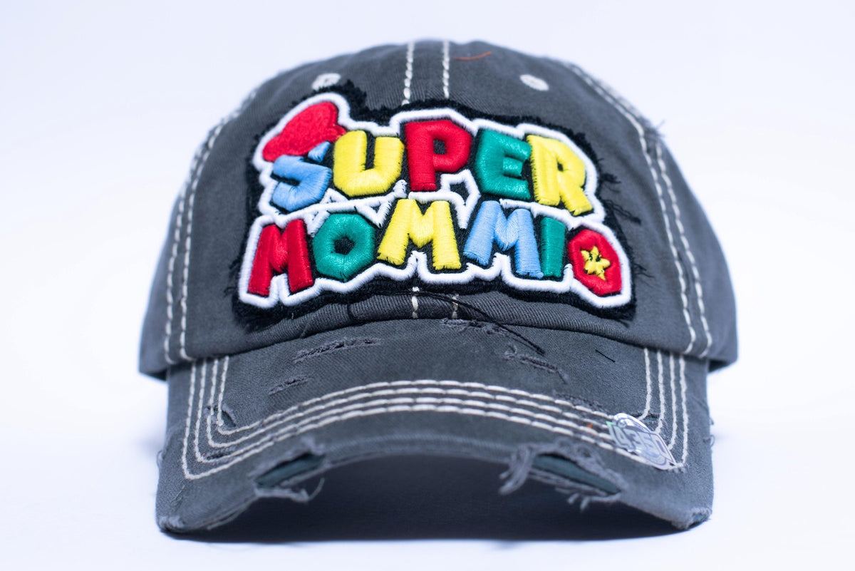 GORRA SUPER MARIO GRIS